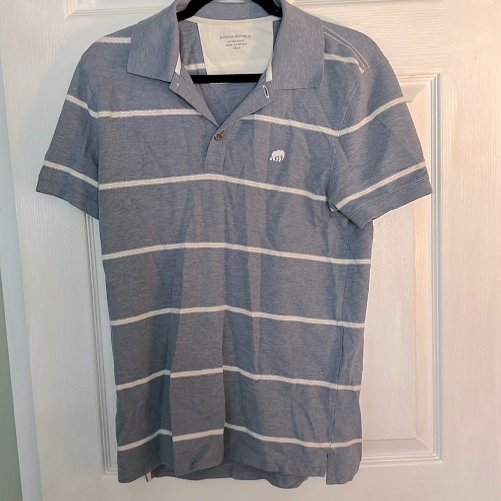 Banana Republic Fitted Polo Small
